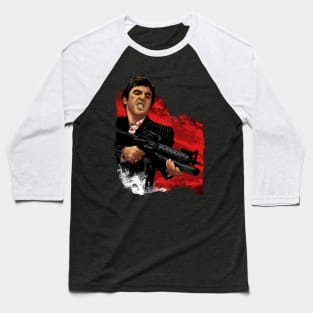 Scarface Shooting Baseball T-Shirt